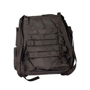 T-Bags Motorcycle Luggage Bag with Straps Multiple Pockets Black 4j3